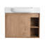 Meuble-lavabo mural avec lavabo en céramique et tablettes ouvertes-129865326-129865328