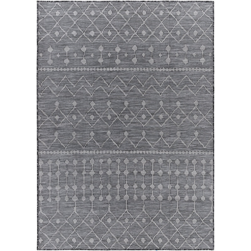 Isaha Geometric Indoor / Outdoor Rug, Rectangle 2'6" x 4'