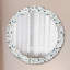 Huldar Glass Flat Wall Mirror