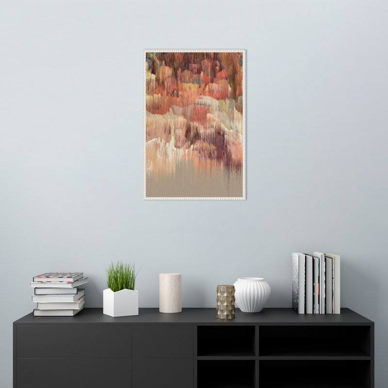 «Liquid Life Summer Edition # 2» par Annike Limborco, reproduction d'art sur toile encadrée, H 33 po x l 23 po x P 2 po