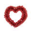 Couronne rouge Saint-Valentin 15,25 po