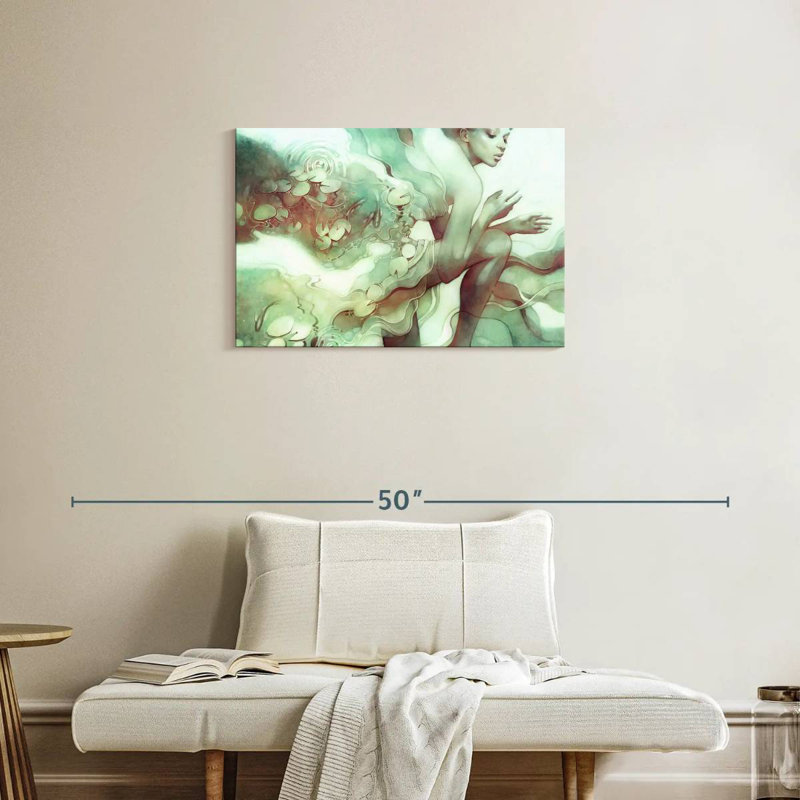 Leisha Lady Flood, 20" H x 30" W