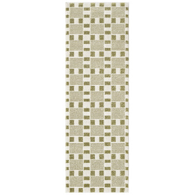 Capodilupo Green Modern Indoor Rug