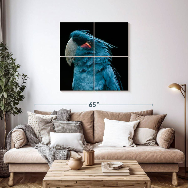 Brampt Blue Bird Portrait
