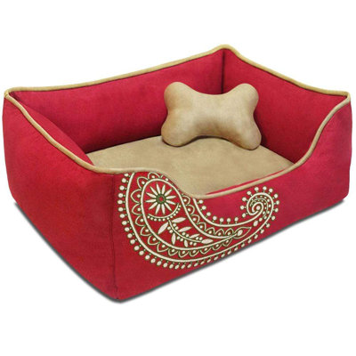 Dantoni Faux Suede Pet Bed
