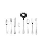 Roma 63 - Piece Stainless Steel Flatware Set - Service for 12