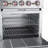 24 in. 4 Burner Commercial Liquid Propane Range with Oven in Stainless-Steel (KM-CR24-LP)