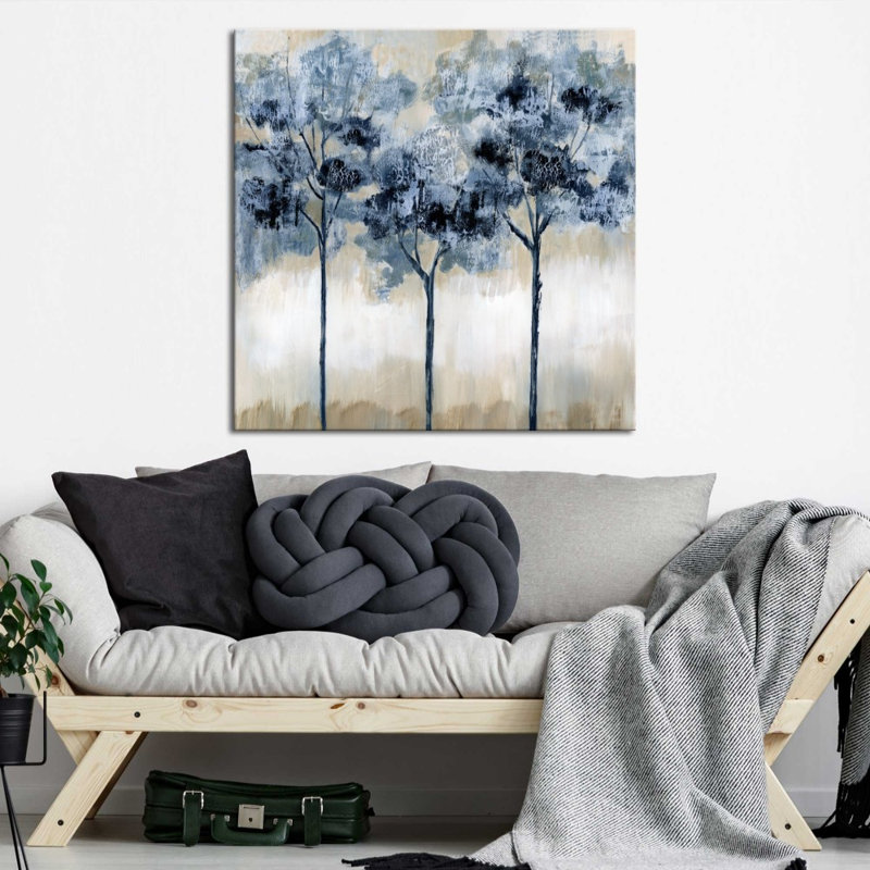 Indigo Grove II par Nan - Impression sur toile