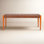 Orin 47" Woven Leather Dining Bench
