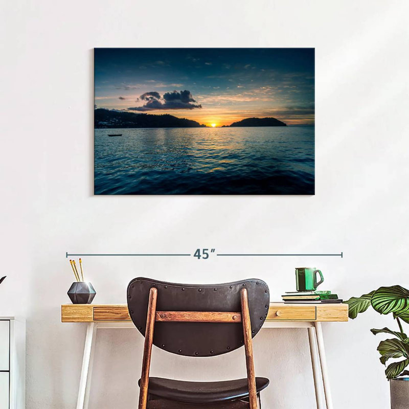 Gillard Cumberland Bay Sunset, 24" H x 36" W