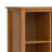 Warm Shaker 57"W Solid Wood Entryway Console Table with 8 Cube Storage