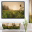 «Green Panoramic Landscape», photographie encadrée sur toile-26664552