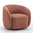 Aunna Upholstered Swivel Barrel Chair-18295117
