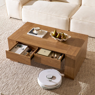 Four Leg Coffee Table with Storage