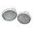 Hicksley Metal Tray - Set of 2