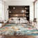 Tapis gris / bleu Gammage