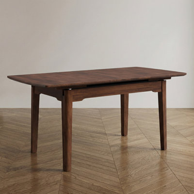 Rozella Expandable 64" Solid Wood Dining Table