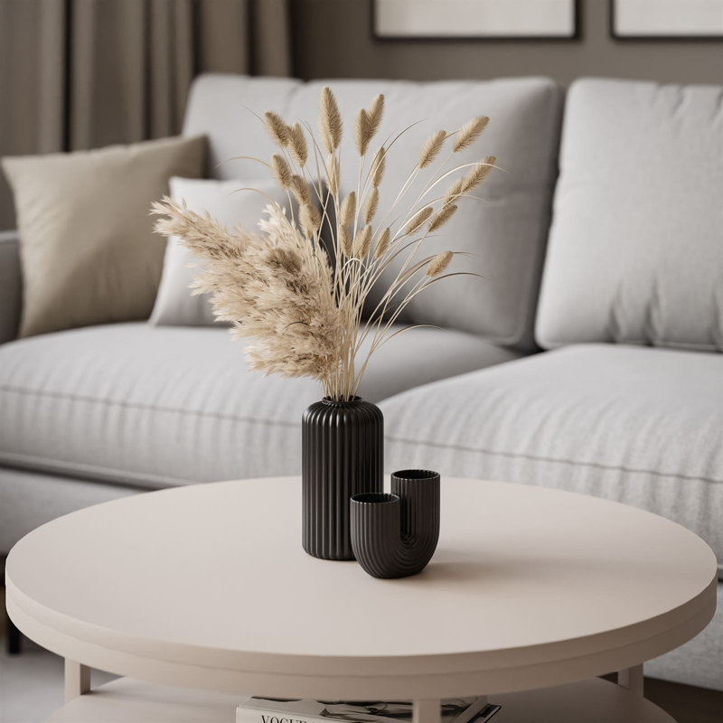 Amolika Coffee Table with Storage, Cashmere, Wood