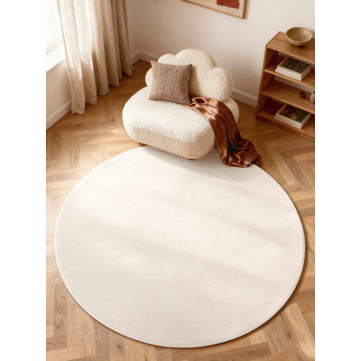 Puristic Wool Hand Tufted Area Rug