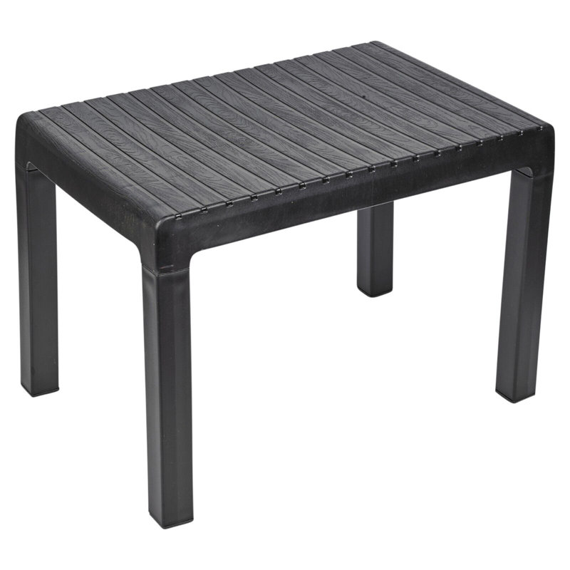 Four Leg Coffee Table, Black