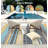 Boho Outdoor Mats Plastic Straw Rug Waterproof Vintage Washable Outdoor Rug for Garden Backyard Picnic Camping RV Deck Beach Trailer-80733469