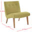 Fuse Upholstered Slipper Chair-93831003