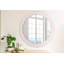 Huldar Glass Flat Wall Mirror