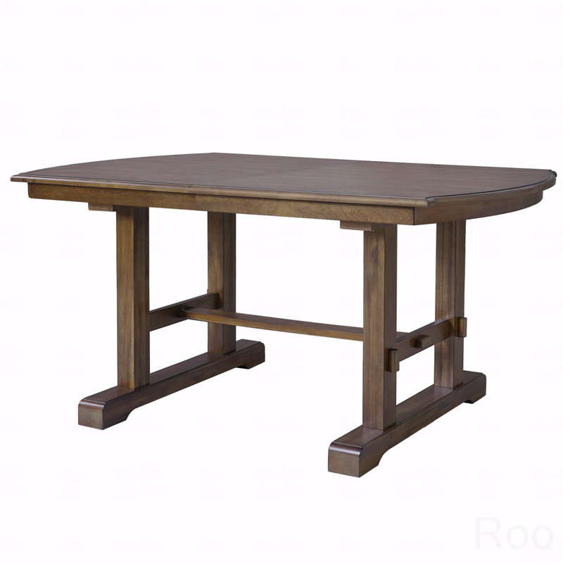 Table de salle à manger extensible 60 "à 78", table de cuisine en bois de ferme avec rallonge amovible, grande table extensible pour 4 à 8 personnes