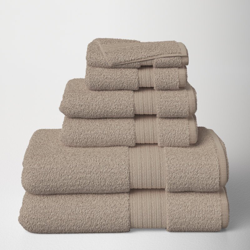 Leone 100% Cotton Plush Mulit-Size Set, Linen