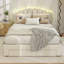 Grand lit plateforme tapissier Teddy-2131167595