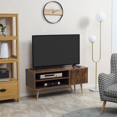 Longe Unfinished TV Stand for TVs up to 55"