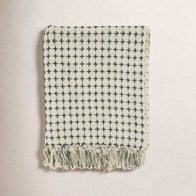 Fairdale Cotton Hand Woven Throw Blanket
