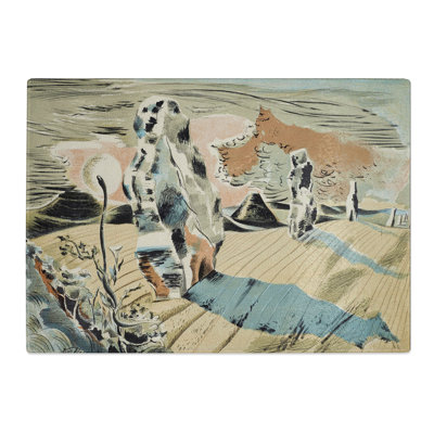 Avebury by Paul Nash Chopping Board