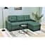 Canapé-lit modulaire convertible en forme de L, mobilier d'appoint élégant, canapé-lit escamotable pour petits espaces et salons-1235153963