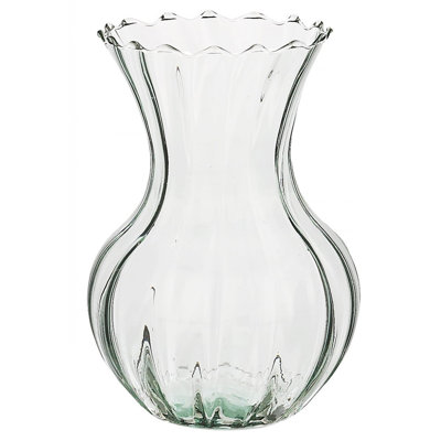 Vase en verre recyclé