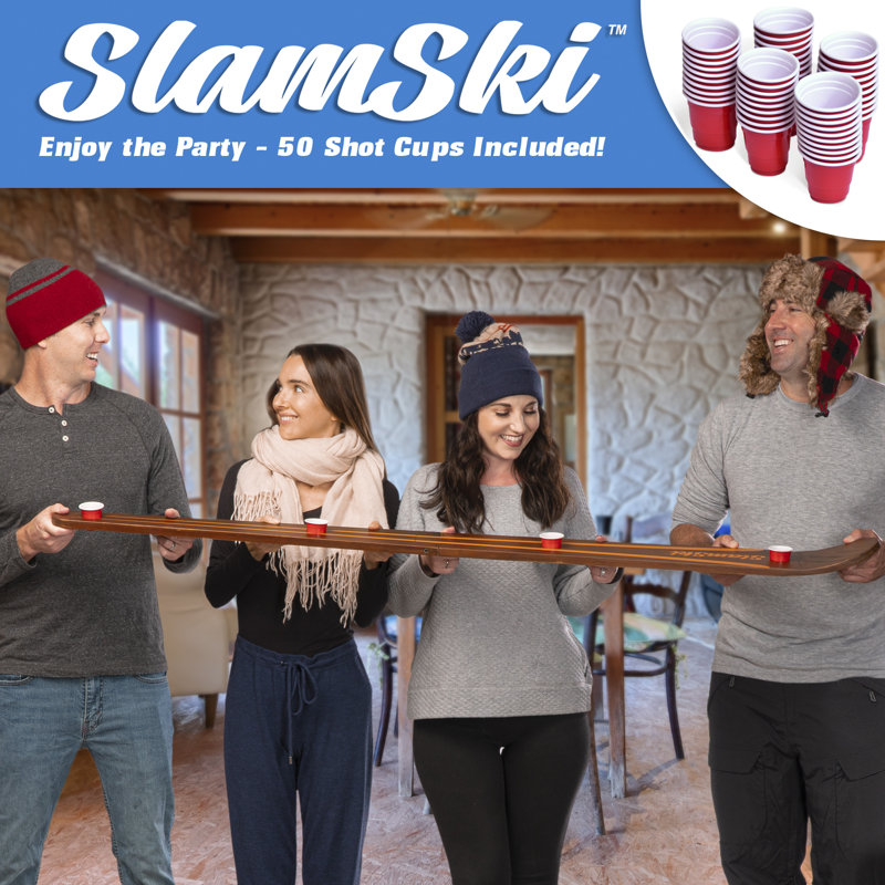 Slamski 4 Person Drinking Ski