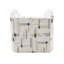 Darya 3Pcs Suede/Fabric Living Room Set