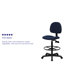 Fabric Drafting Chair with Adjustable Cylinders-498899220-498899222