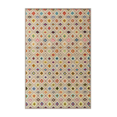 Tapis abstrait moderne 4640
