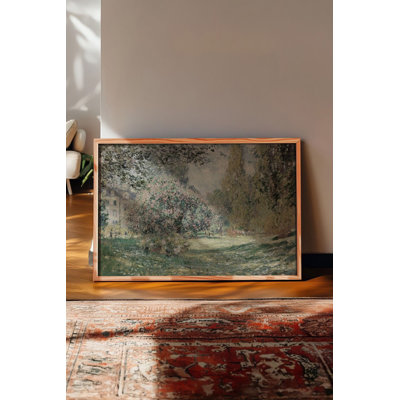 Peinture décorative encadrée