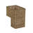 Bertram Handwoven Wicker Stair Basket with Handles-98543257