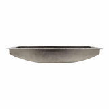 Trough Copper Hand Hammered Rectangular Drop-In Bathroom Sink