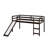 Multifunctional Twin Loft Bed Comes With A Slide-785332537