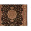 Tapis noir / beige / rouge en laine noué à la main de conception unique 8 pi 9 po x 11 pi 9 po