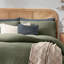 Chunky Waffle Cotton Solid Colour Duvet Cover Set with Pillowcases Included-727611759-727611760