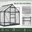 6 Ft W x 6 Ft. D Greenhouse