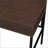 Desks, 42-Inch Oak &amp; Black Writing Desk with USB Port &amp; Drawer | Wood+Metal | Oak