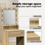 Dressing Table with Mirror and Storage Included-48239629