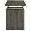 Bureau rectangulaire avec tiroirs de rangement