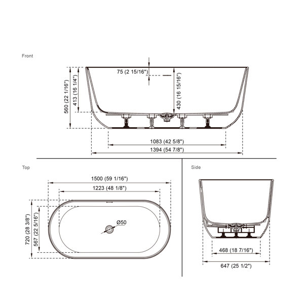 Dimensions du produit